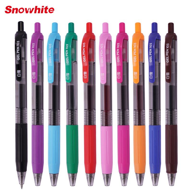 Pilot Pen G2 - Zestaw 10 szt. wysuwanych długopisów żelowych