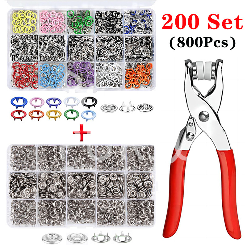 Button Hole Cutter - 9,5 mm metalowy pusty przycisk z
