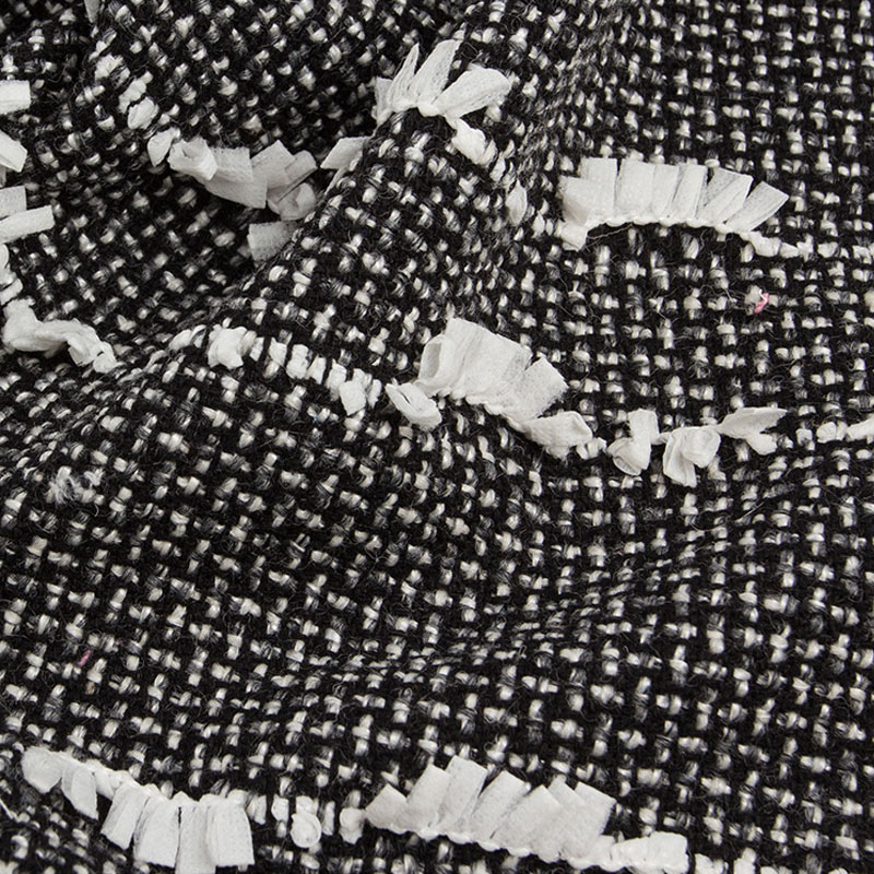 Sewing Tweed Fabric - Trójwymiarowa, luksusowa tkanina z grubej wełny