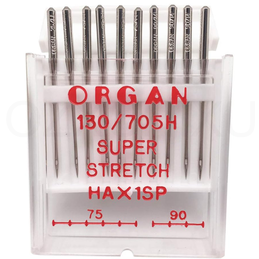 Twin Needle Stretch - 10 SZTUK igieł do organów Serger