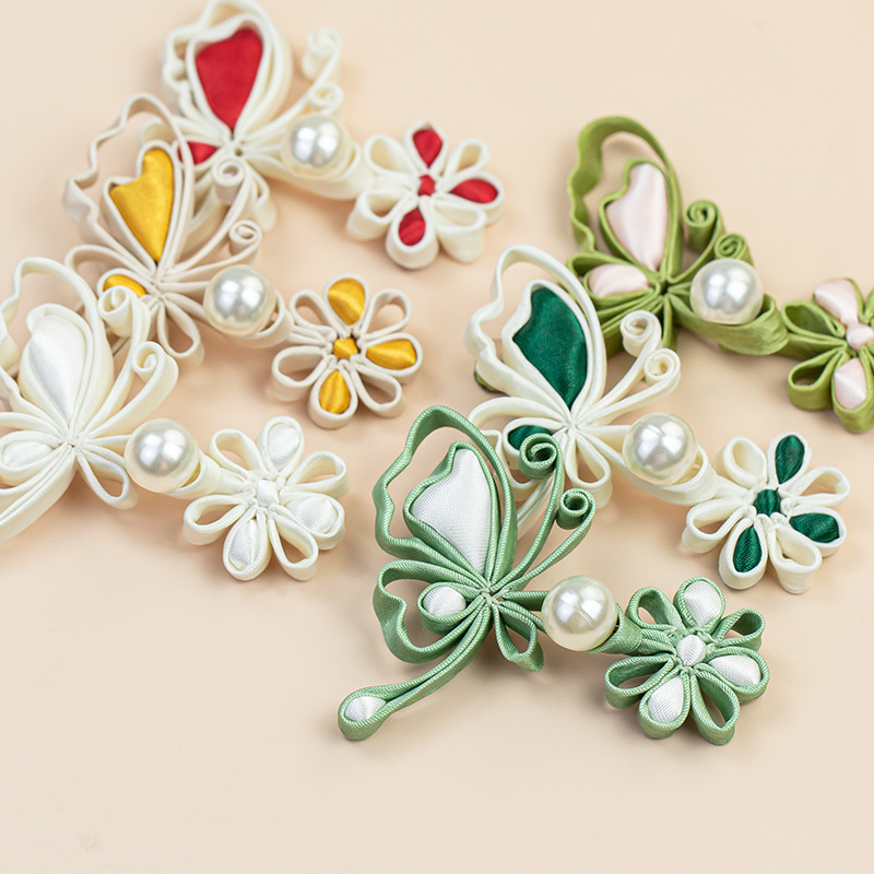 Button Hole Cutter - Zapięcia w kształcie chińskiej żaby, guziki