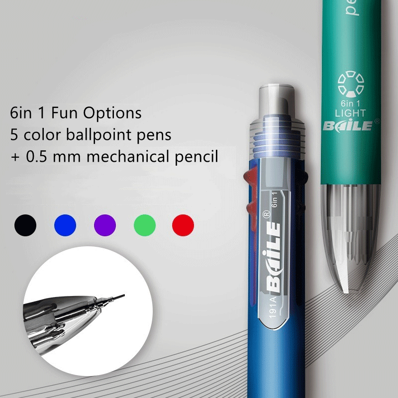 6 w 1 wielokolorowy długopis d – Staedtler Pencil Lumocolor recenzja i cena