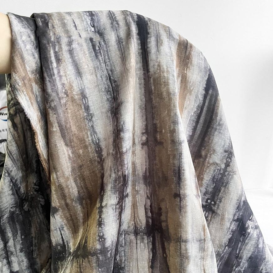 Fioletowo-brązowa etniczna tka – Sewing Tie Dye recenzja i cena