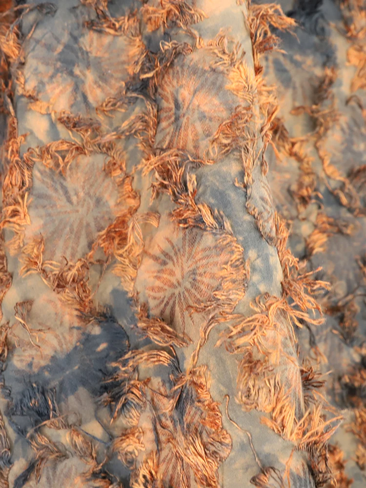 Tkanina z frędzlami, barwiona  – Sewing Tie Dye recenzja i cena