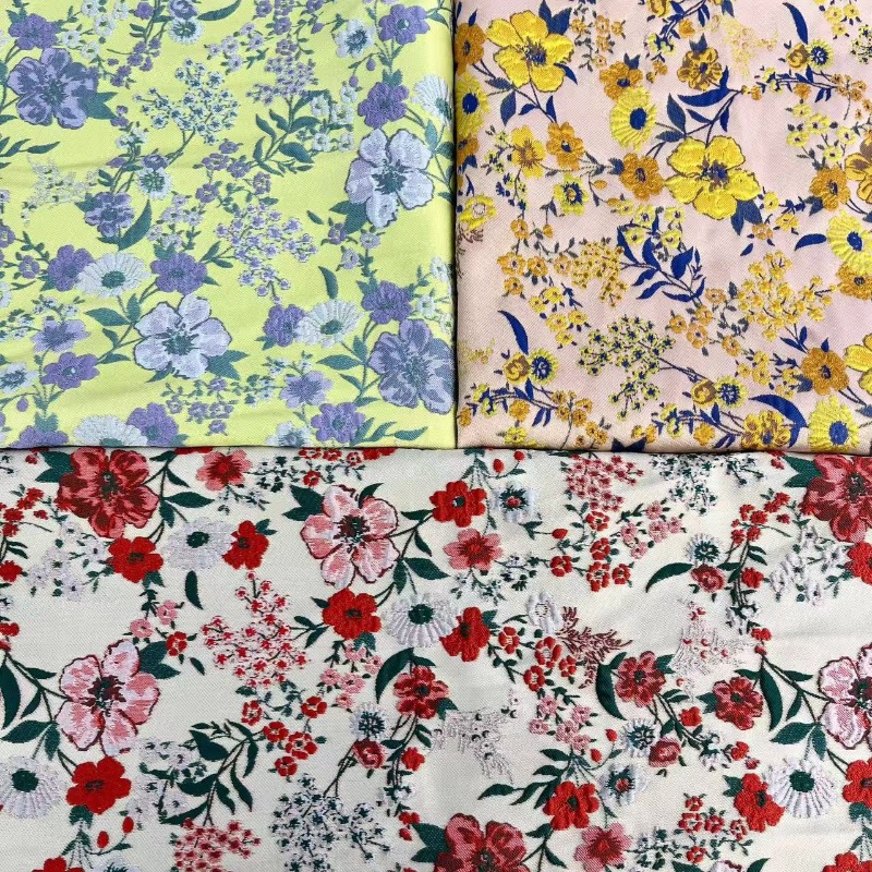 Czerwona Mała Kwiatowa Tkanina – Vintage Sewing Textile recenzja i cena