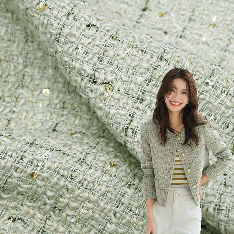 Tkanina Tweedowa na Metry do P – Sewing Tweed Fabric recenzja i cena